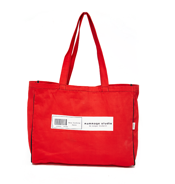 Crimson Barcode NLG Tote Bag