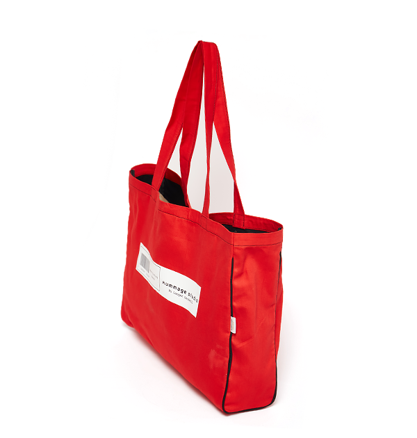 Crimson Barcode NLG Tote Bag