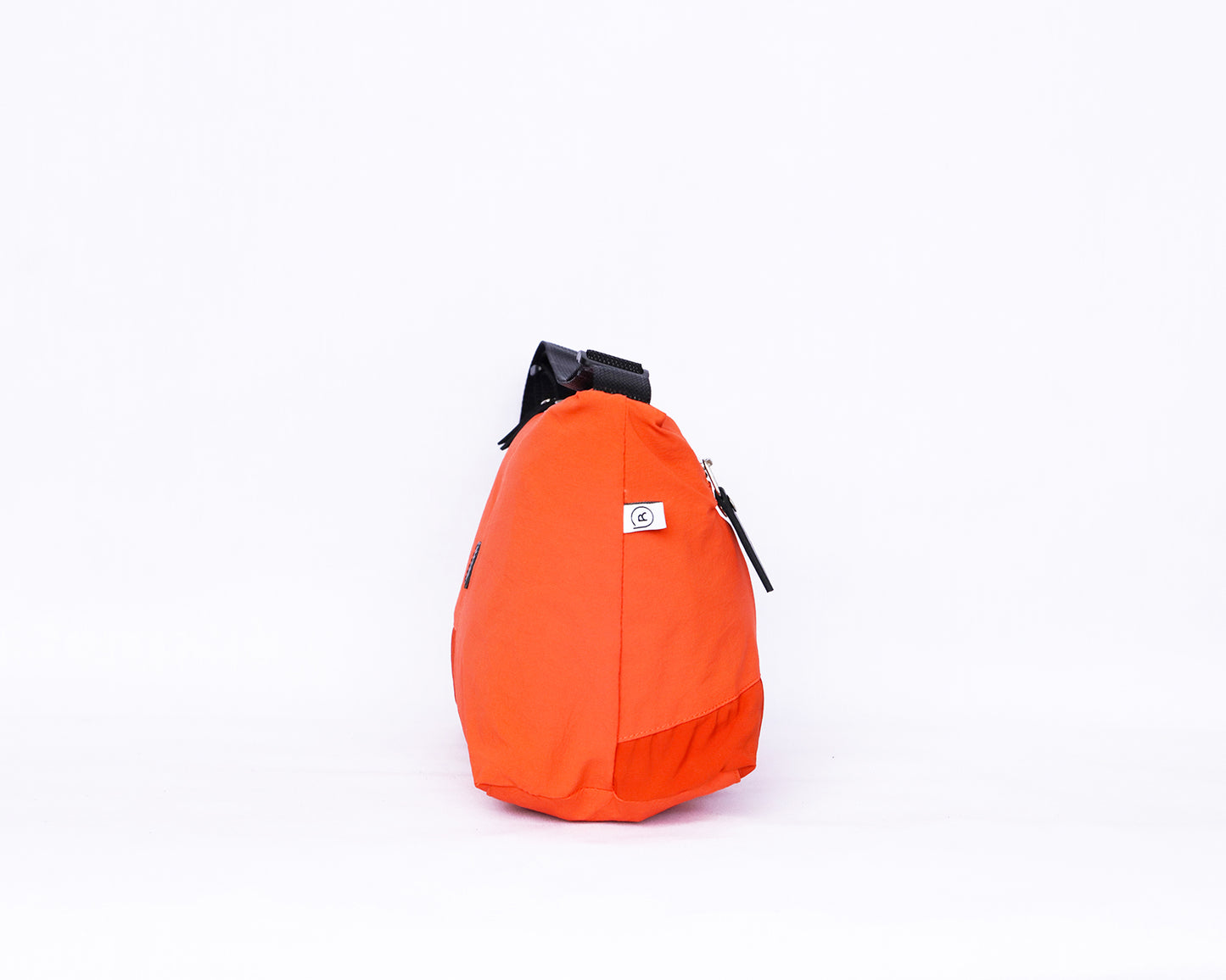 Orange Patched Sling Bag