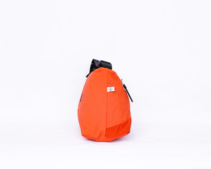 Orange Patched Sling Bag