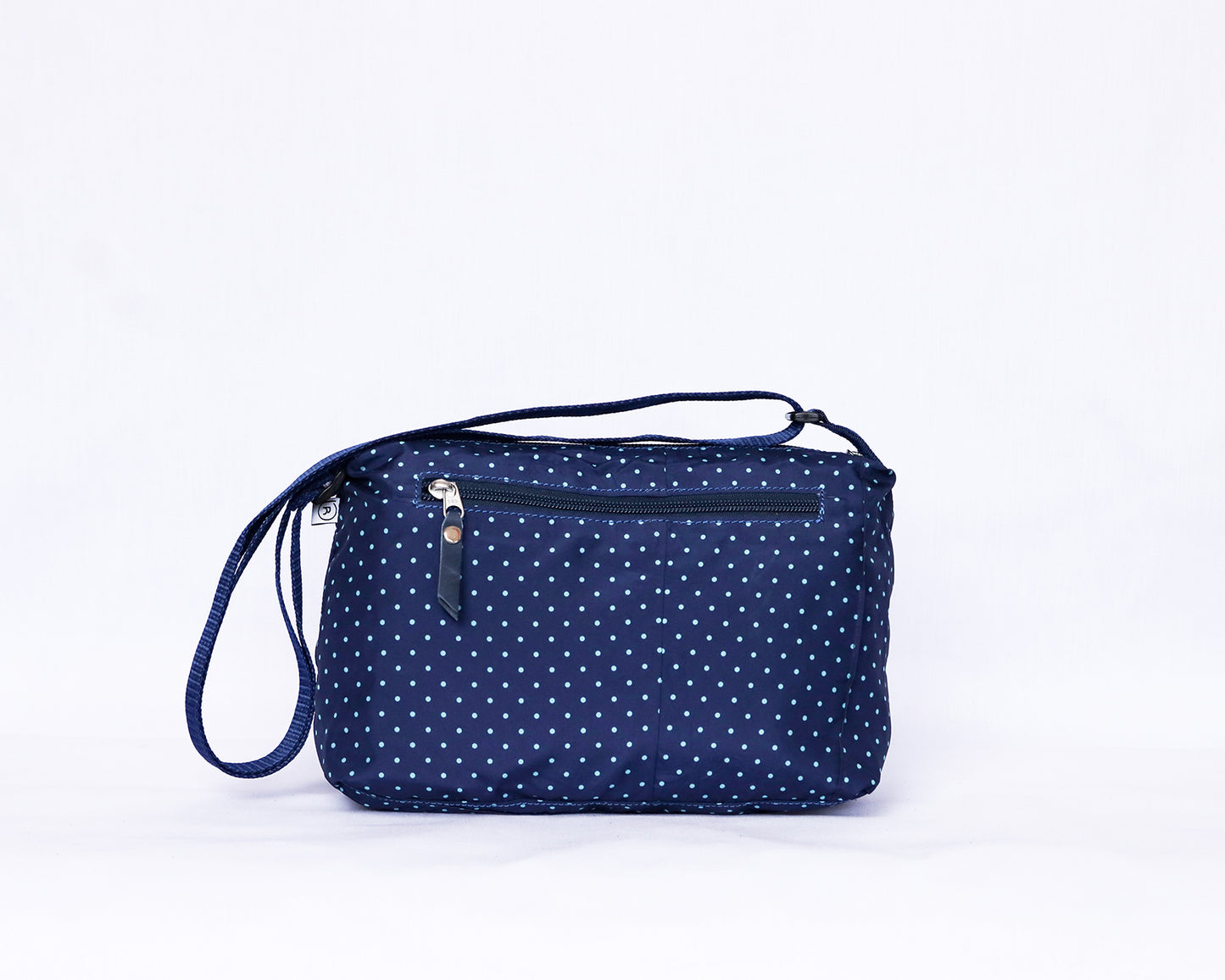 Cosmic Blue Polka Dot Sling Bag