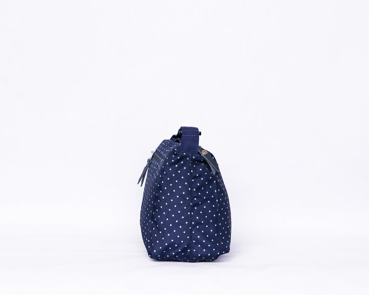 Cosmic Blue Polka Dot Sling Bag