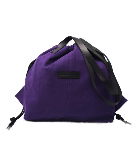 Violet Denim Draw Tote Reg.