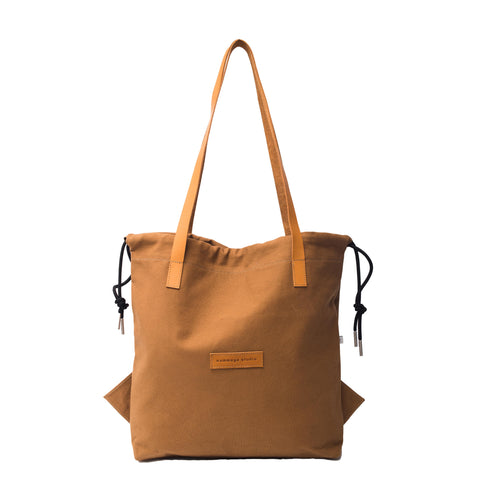 Tawny Denim Draw Tote Reg.