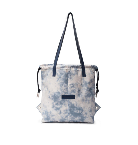 Overcast Sky Print WB Draw Tote Reg.