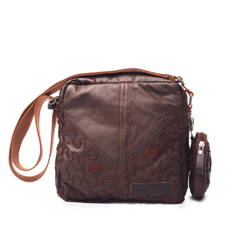 Penny Leather Crossbody Bag