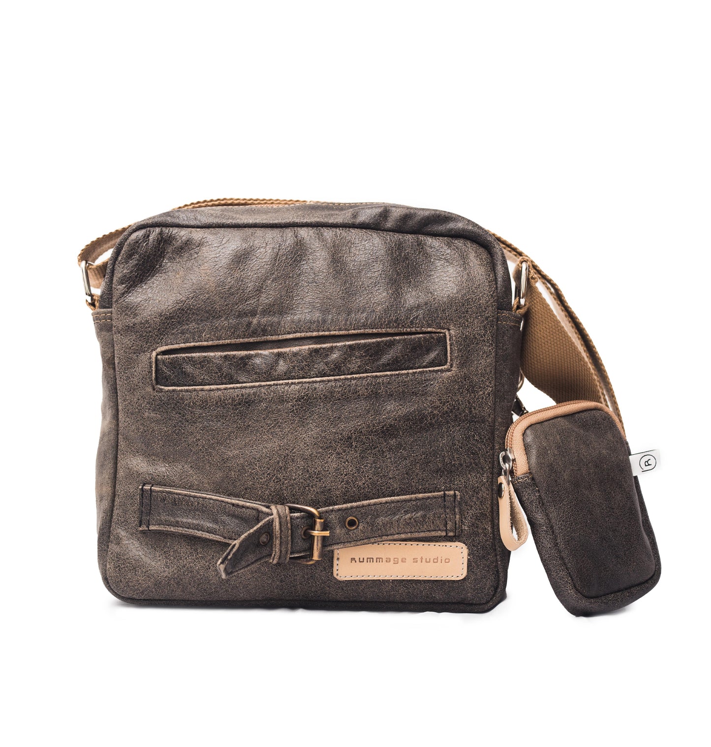 Fossil Leather Crossbody Bag