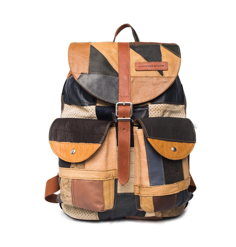 Square Patchwork Leather  Classic Pack