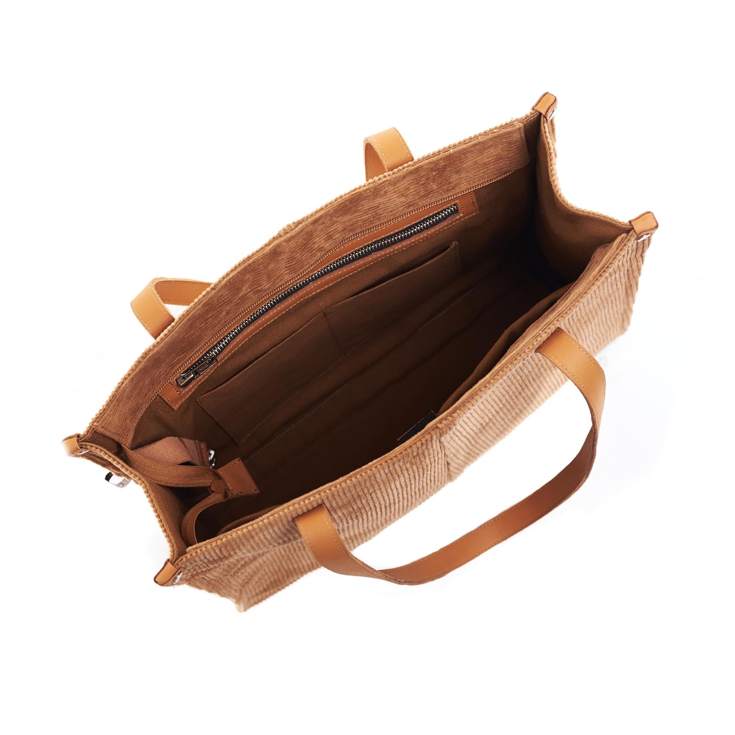 Rice Paper Leather Office Tote