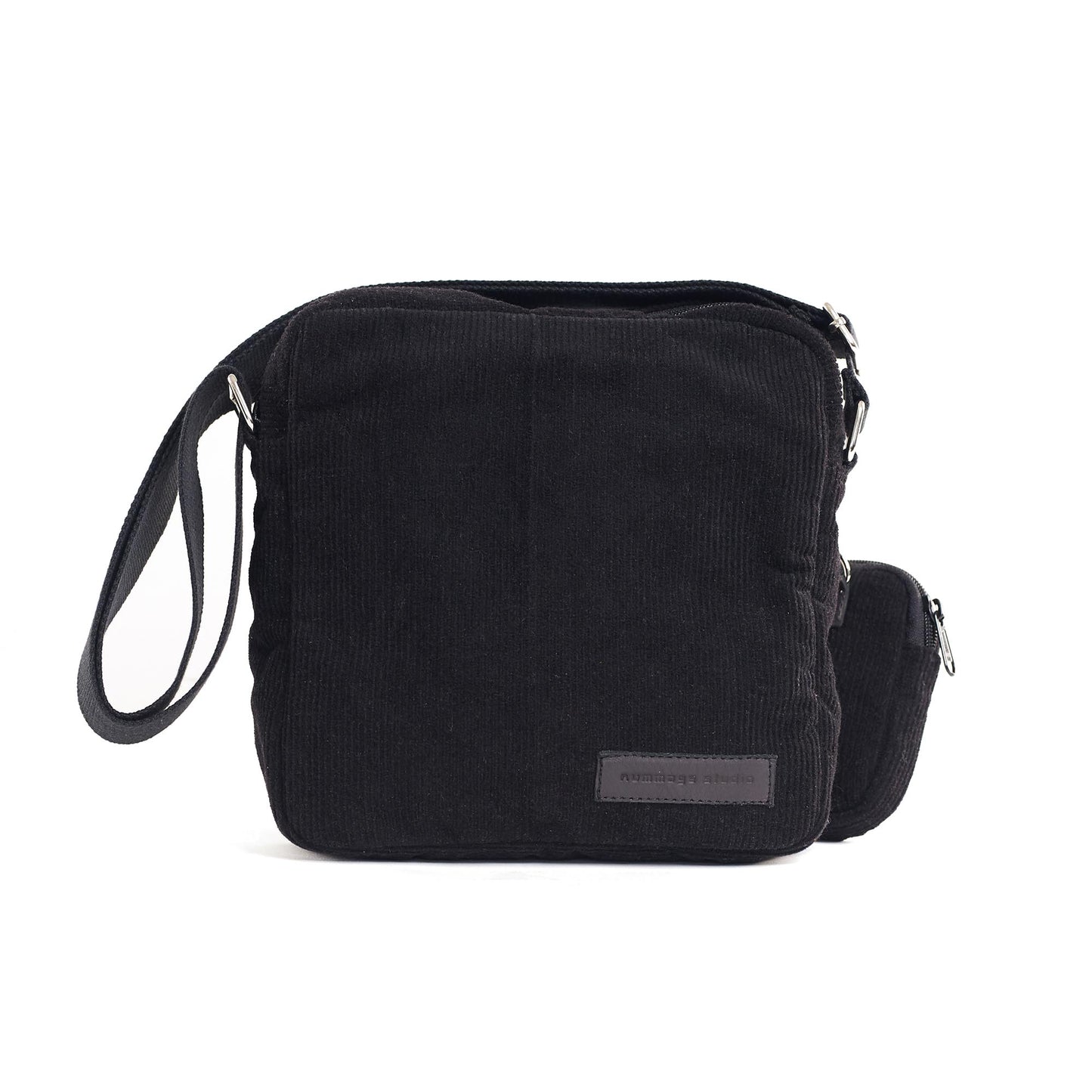 Corduroy Midnight Crossbody Bag