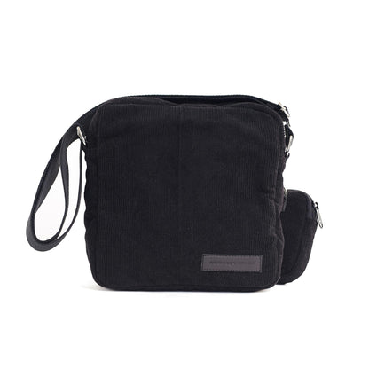 Corduroy Midnight Crossbody Bag