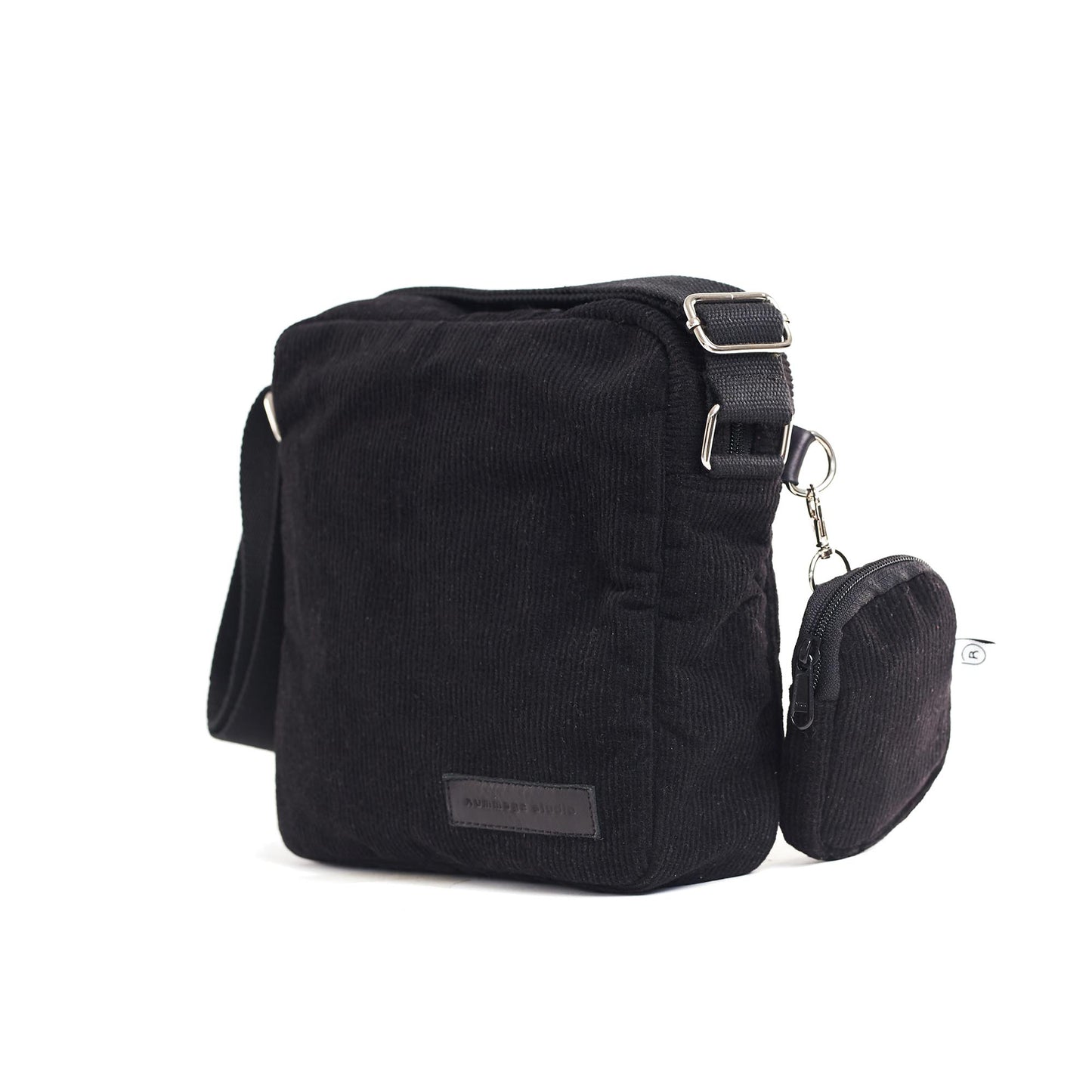 Corduroy Midnight Crossbody Bag