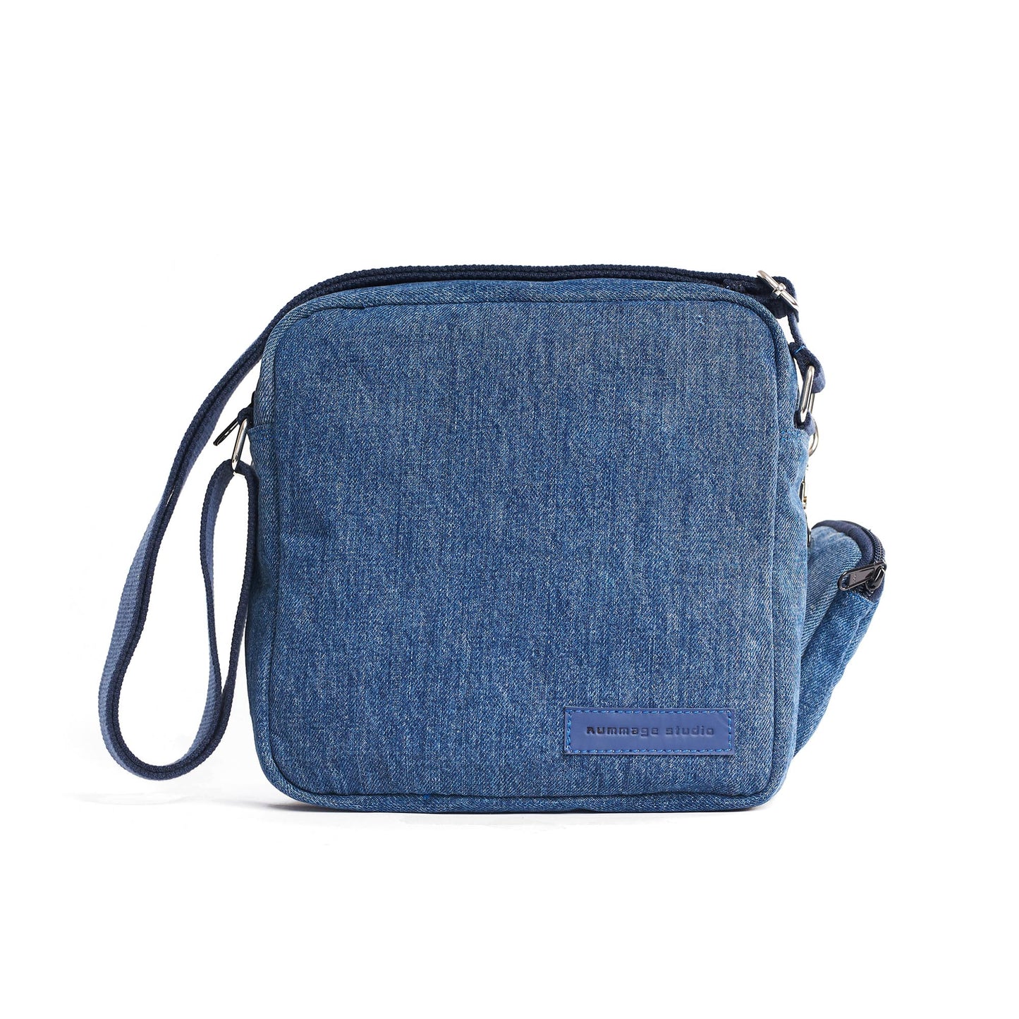 Denim Blue wash Crossbody Bag
