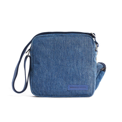 Denim Blue wash Crossbody Bag