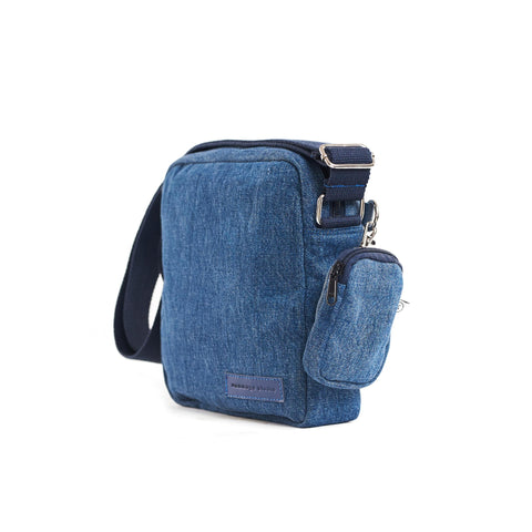 Denim Blue wash Crossbody Bag