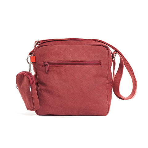 Denim Carmine Crossbody Bag