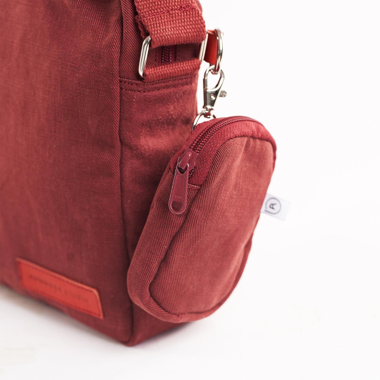 Denim Carmine Crossbody Bag