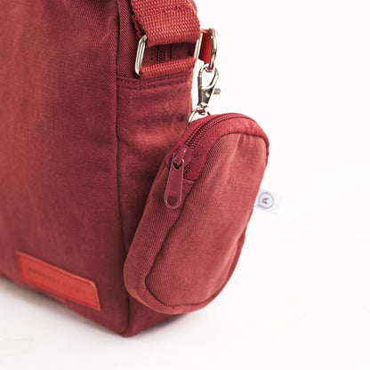 Denim Carmine Crossbody Bag