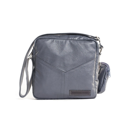 Leather Iron Crossbody Bag