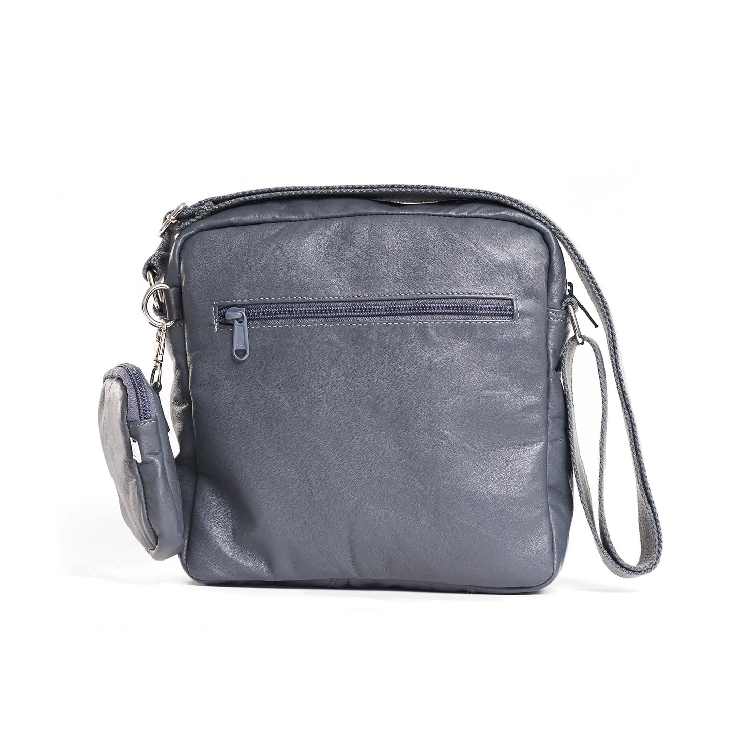 Leather Iron Crossbody Bag