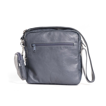 Leather Iron Crossbody Bag