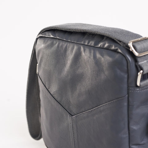 Leather Iron Crossbody Bag