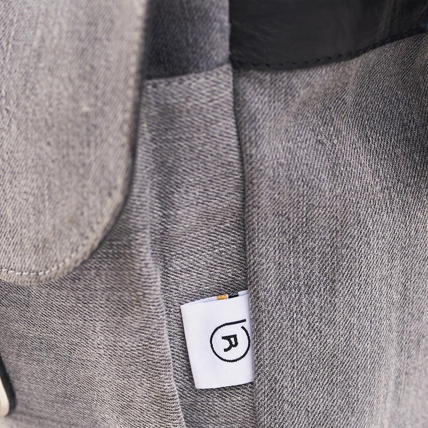 Denim Grey wash Messenger Bag
