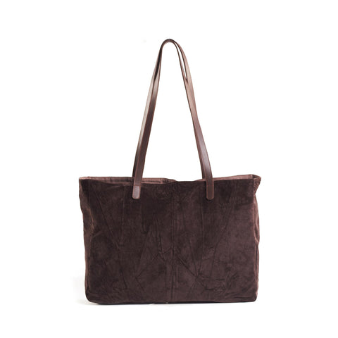 Corduroy Hickory Market Tote