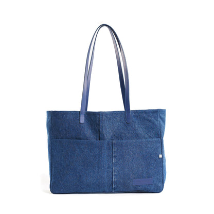 Denim Blue wash Market Tote