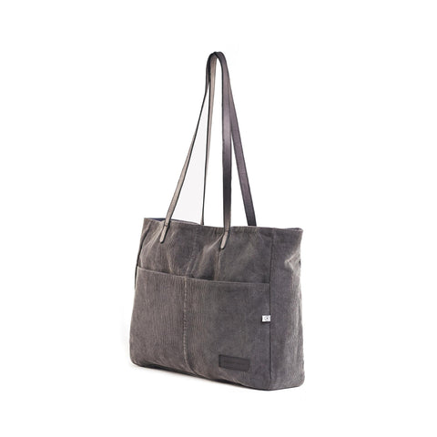 Corduroy Ash Market Tote