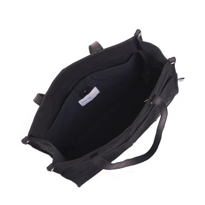 Denim Charcoal Office Tote